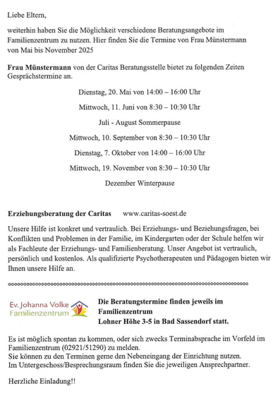 Elternberatung