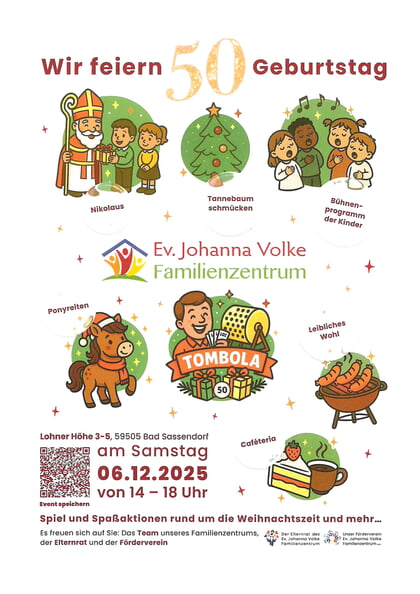 Herzliche Einladung zum Kita Jubiläum